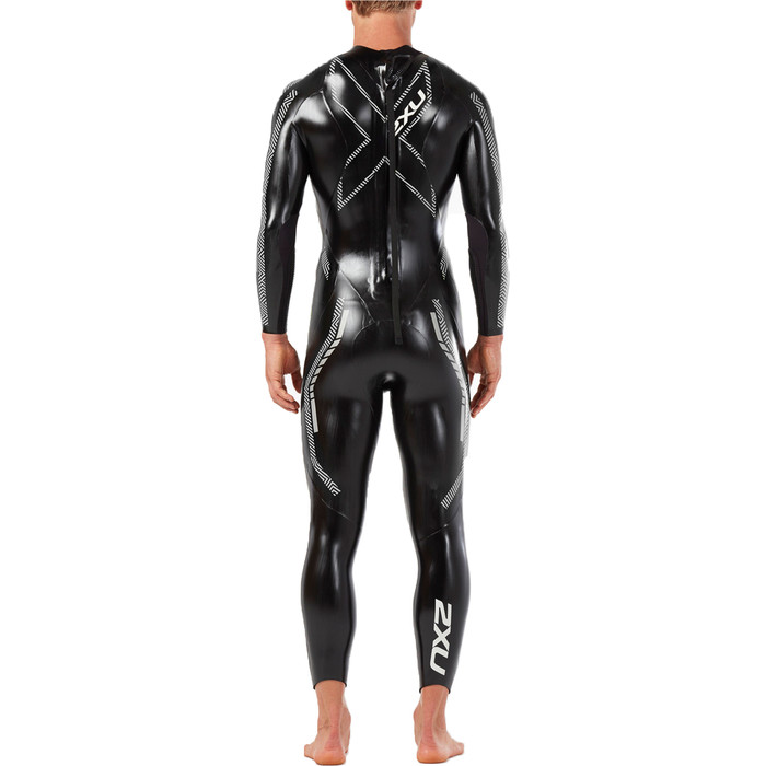2022 2XU Mens Propel Pro Triathlon Wetsuit MW5124C - Black / Silver
